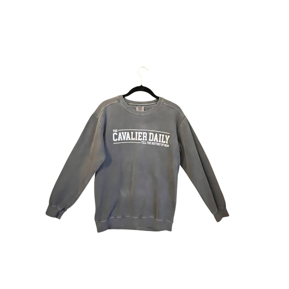 UVA Virginia Cavalier Daily Newspaper Graphic‎ Sweatshirt Small Tell the History